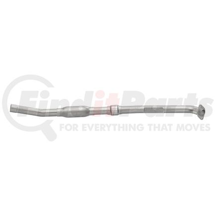 Walker Exhaust 55489 Direct Fit Exhaust Resonator and Pipe Assembly 2.125" Inlet (Inside)