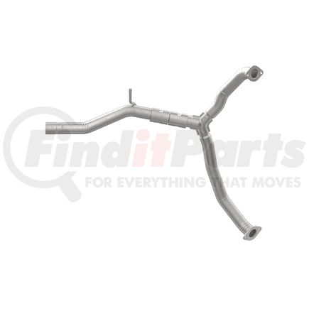 Walker Exhaust 70402 Exhaust Y Pipe 2.25" Inlet (Inside)  2" Outlet (Outside)