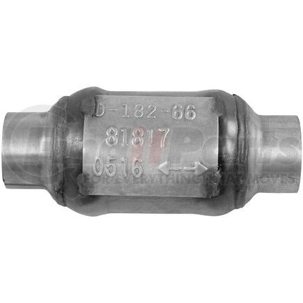 Walker Exhaust 81817 CalCat CARB Universal Catalytic Converter 2" Inlet (Inside) 2" Outlet (Inside)