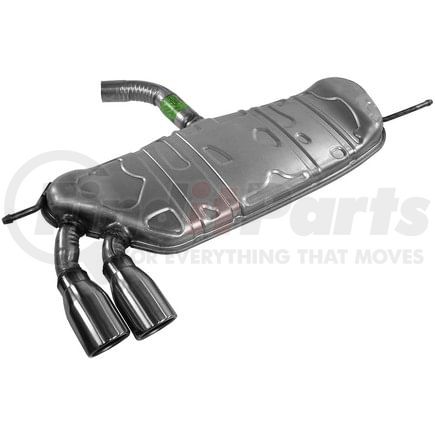 Walker Exhaust 50073 Quiet-Flow Ajuste directo Ensamble de Mofle de Escape