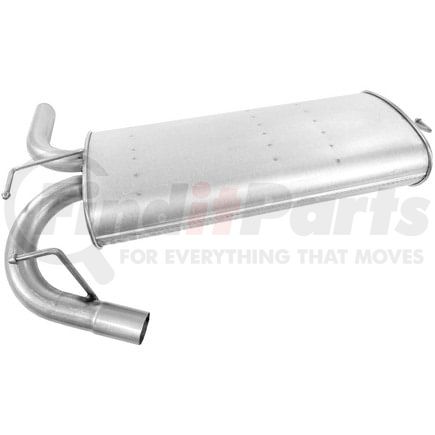 Walker Exhaust 50075 Quiet-Flow SS Ajuste directo Ensamble de Mofle de Escape