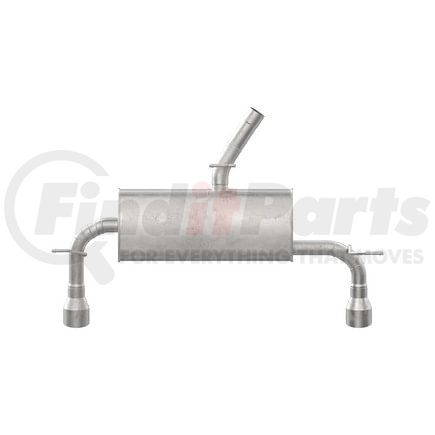 Walker Exhaust 50098 Quiet-Flow SS Ajuste directo Ensamble de Mofle de Escape