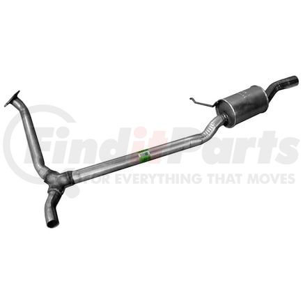 Walker Exhaust 50557 Ajuste directo Ensamble de Resonador de Escape y Tuberia