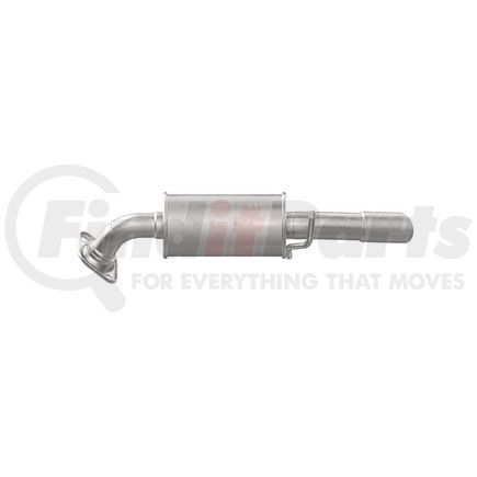 Walker Exhaust 53617 Direct Fit Exhaust Resonator and Pipe Assembly 2.5" Outlet (Outside)
