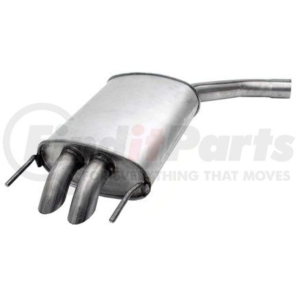 Walker Exhaust 53771 Quiet-Flow SS Ajuste directo Ensamble de Mofle de Escape