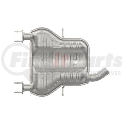 Walker Exhaust 53977 Quiet-Flow SS Direct Fit Exhaust Muffler Assembly 2.5" Outlet (Inside)