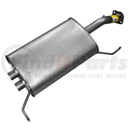 Walker Exhaust 54377 Quiet-Flow SS Ajuste directo Ensamble de Mofle de Escape