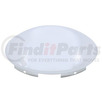 United Pacific 10189 Axle Hub Cap - Front, 6 Even, Dome Style, 7/16" Lip