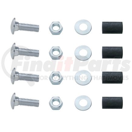 United Pacific 10403 Mud Flap Plate Hardware - Top, Bolt Thru
