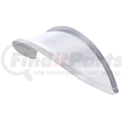 United Pacific 10467 Headlight Visor - 7.5", Round