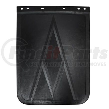 United Pacific 10607B Mud Flap - Bottom, 24 in. x 30 in., Rubber, Heavy Duty