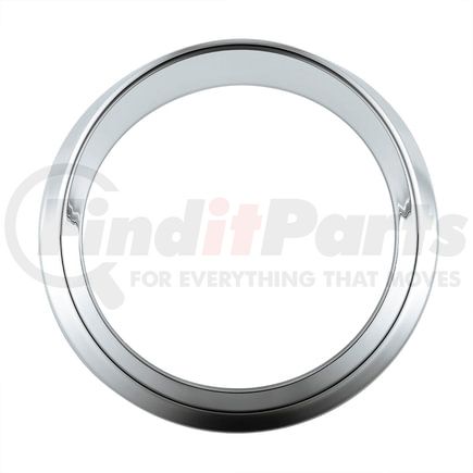 United Pacific 20586 Gauge Bezel - Speed/Tachometer Gauge Cover, with Visor, for 2006+ Peterbilt