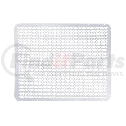 United Pacific 21064 Grille Mesh - 430 Stainless, with Alternating Oval Holes, for Peterbilt 379 with Short Hood