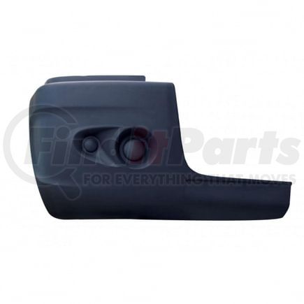 United Pacific 21176 Bumper End - RH, without Fog Light Hole, for 2005-2010 Freightliner Century