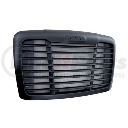 United Pacific 21454 Grille - Black, with Bug Screen, for 2008-2017 Freightliner Cascadia