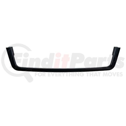 United Pacific 21700 Bumper Trim - Black, for 2018-2021 Freightliner Cascadia