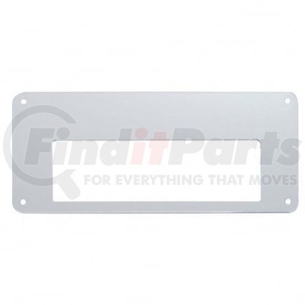 United Pacific 21909B Control Face Plate - Bulk, Stainless Steel, Radio Face Plate, for Cobra 29, Freightliner