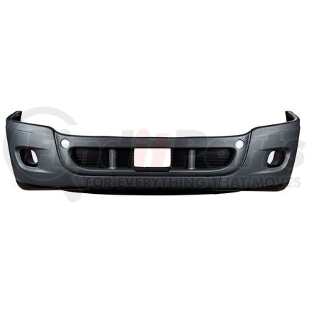 United Pacific 21948 Bumper - Front, 3-Piece Set, with Fog Light Hole, for 2008-2017 Freightliner Cascadia