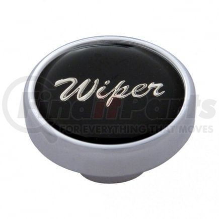 United Pacific 23201 Dash Knob - "Wiper", Black Glossy Sticker