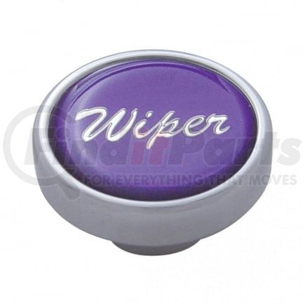 United Pacific 23204 Dash Knob - "Wiper", Purple Glossy Sticker