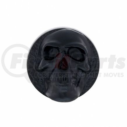 United Pacific 23198 Dash Knob - Black, Skull