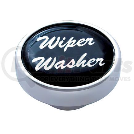 United Pacific 23243 Dash Knob - "Wiper/Washer", Black Glossy Sticker