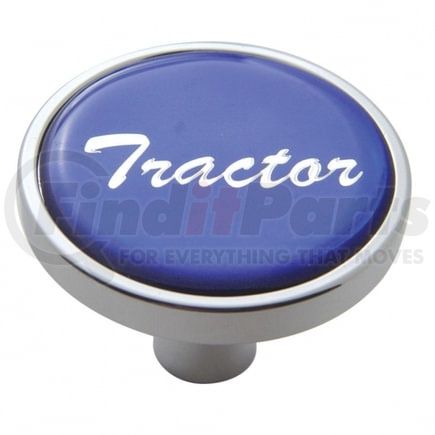 United Pacific 23289 Air Brake Valve Control Knob - "Tractor" Short, Blue Glossy Sticker