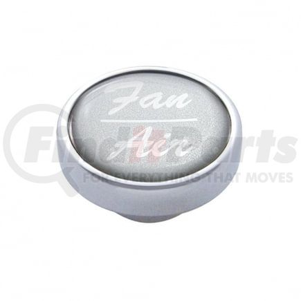 United Pacific 23254 Dash Knob - "Fan/Air", Silver Glossy Sticker