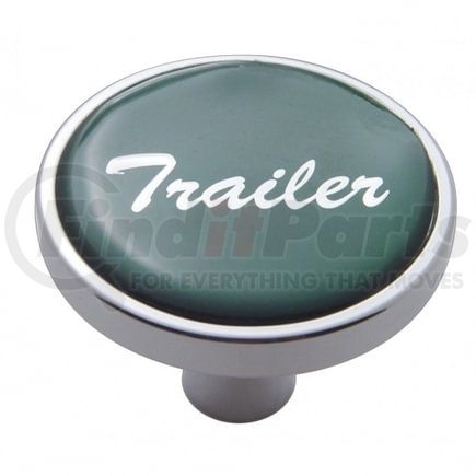 United Pacific 23298 Air Brake Valve Control Knob - "Trailer" Short, Green Glossy Sticker