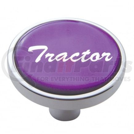 United Pacific 23291 Air Brake Valve Control Knob - "Tractor" Short, Purple Glossy Sticker