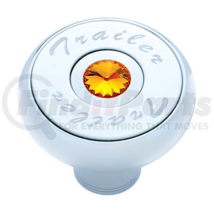 United Pacific 23516 Air Brake Valve Control Knob - "Trailer" Deluxe, Amber Diamond