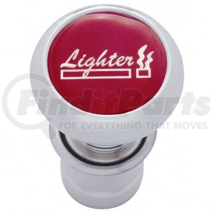 United Pacific 28490 Cigarette Lighter - Deluxe, Red Glossy Sticker