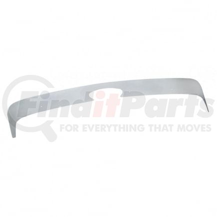 United Pacific 29001 Hood Deflector - Bug Deflector, Stainless, for 2013+ Peterbilt 579