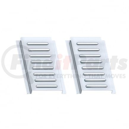 United Pacific 29071 Stainless International ProStar/LoneStar Louvered Vent Covers