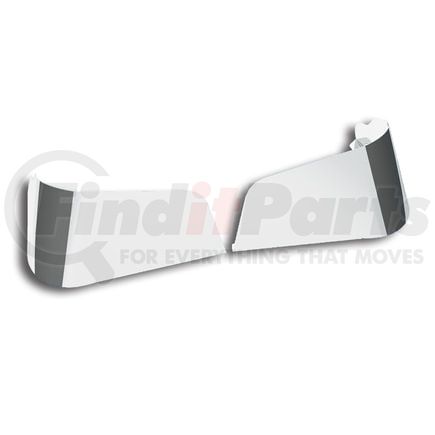 United Pacific 29106 Air Cleaner Shroud - Air Intake Shroud, Stainless, for 1982-2007 Kenworth W900