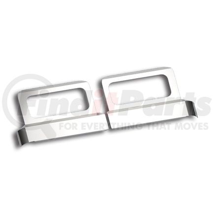 United Pacific 29146 Headlight Trim Panel - Stainless Steel, Below Headlight Fender, 2007+ Western Star 4900/FA/EPA