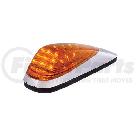 United Pacific 30675 Truck Cab Light - 19 Amber LED Grakon 2000 Style, Amber Lens