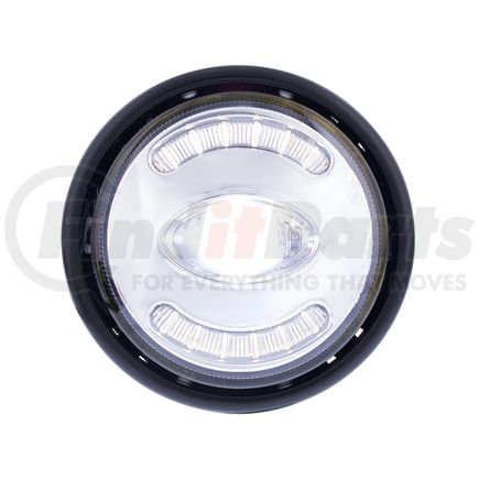 United Pacific 31034 Fog Light - 12VDC, LED, Round, fits 2001-2011 Freightliner Columbia