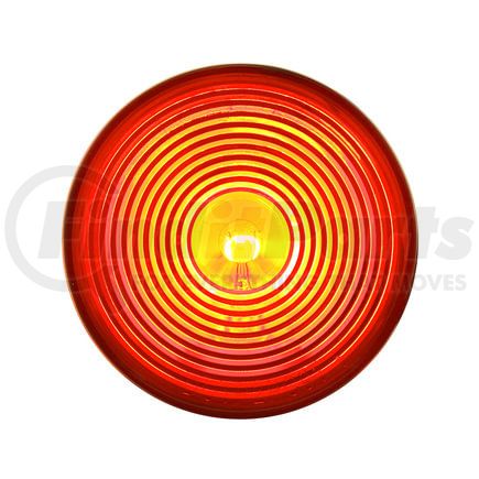 United Pacific 31065 Clearance/Marker Light - Incandescent, Red/Polycarbonate Lens, with Round Design, 2.5"