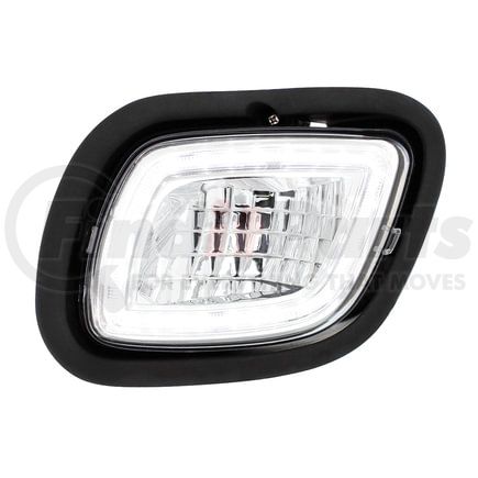 United Pacific 31100 Fog Light - LED, Driver Side, with Halo Position Light, for 2008-2017 FL Cascadia, Competition Series