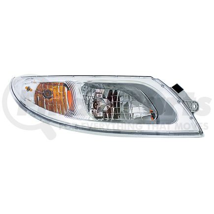 United Pacific 31305 Headlight Assembly - RH, Chrome Housing, for 2003+ International Durastar