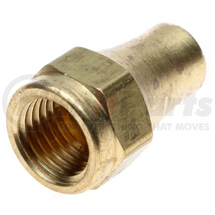 Gates G60675-0006 Female SAE 45 Flare Nut - Short (SAE Flare)