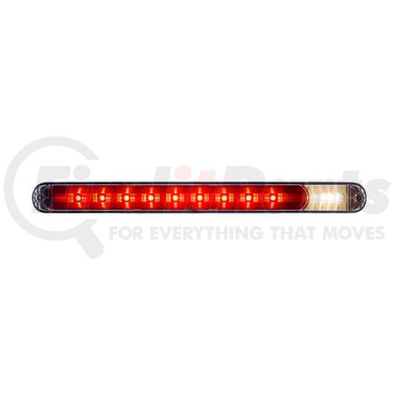 United Pacific 36499B Light Bar - LED, Stop/Turn/Tail Light, Red LED, 4-in1 Function, 9 LED Light Bar, Surface Mount