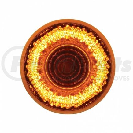 United Pacific 36524 Clearance/Marker Light, Amber LED/Amber Lens, Mirage Design, 2", 9 LED