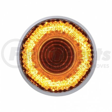 United Pacific 36526 Clearance/Marker Light, Amber LED/Clear Lens, Mirage Design, 2", 9 LED