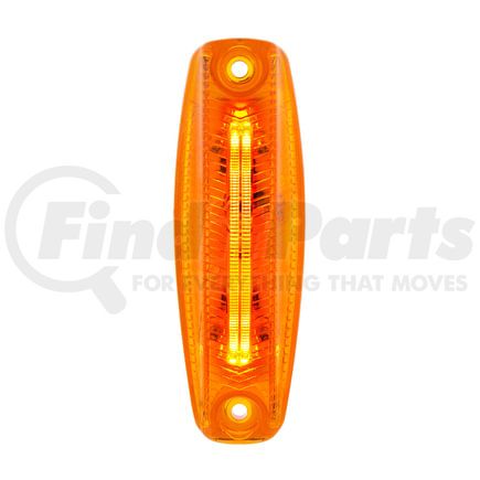 United Pacific 36813 Truck Cab Light - Amber Lens, 4 LED, LIGHTTRACK Design, for 2018-2023 Freightliner Cascadia