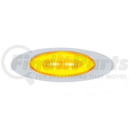 United Pacific 36984B Clearance Light - Bulk, M5 Millennium GloLight, 6 LED, Amber LED/Lens