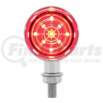 United Pacific 36997 Accessory Switch Light Bulb - 9 LED, Mini Bullet Light, Red LED/Red Lens