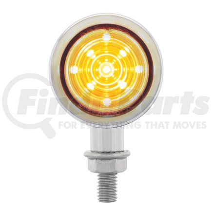 United Pacific 36998 Accessory Switch Light Bulb - 9 LED, Mini Bullet Light, Amber LED/Clear Lens