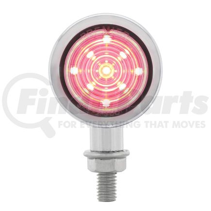 United Pacific 36999 Accessory Switch Light Bulb - 9 LED, Mini Bullet Light, Red LED/Clear Lens